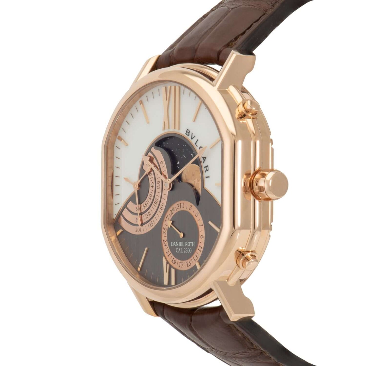 Bulgari Daniel Roth Grand Lune 18K Rose Gold Men's Watch 101845