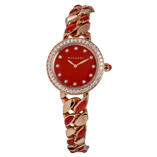 Bvlgari Catene 18 Carat Rose Gold Ladies' Watch 102170