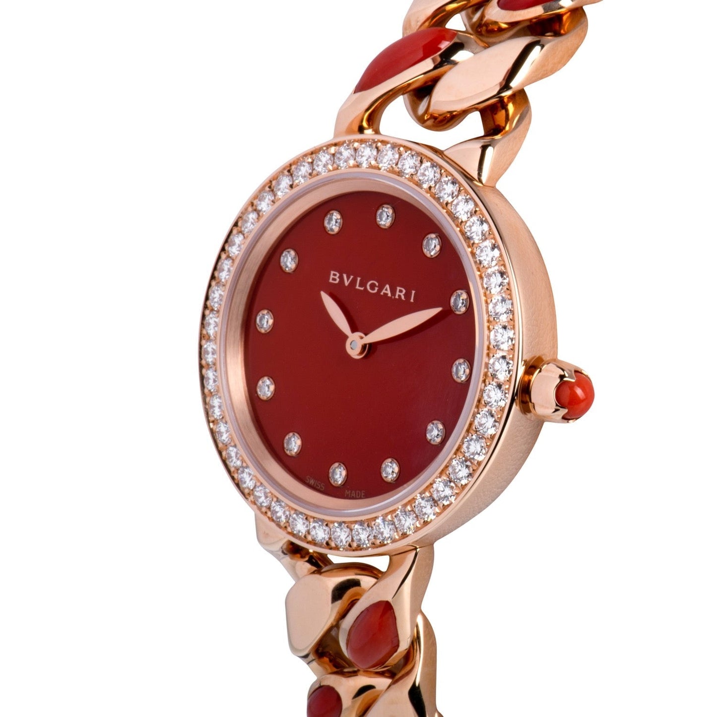 Bvlgari Catene 18 Carat Rose Gold Ladies' Watch 102170