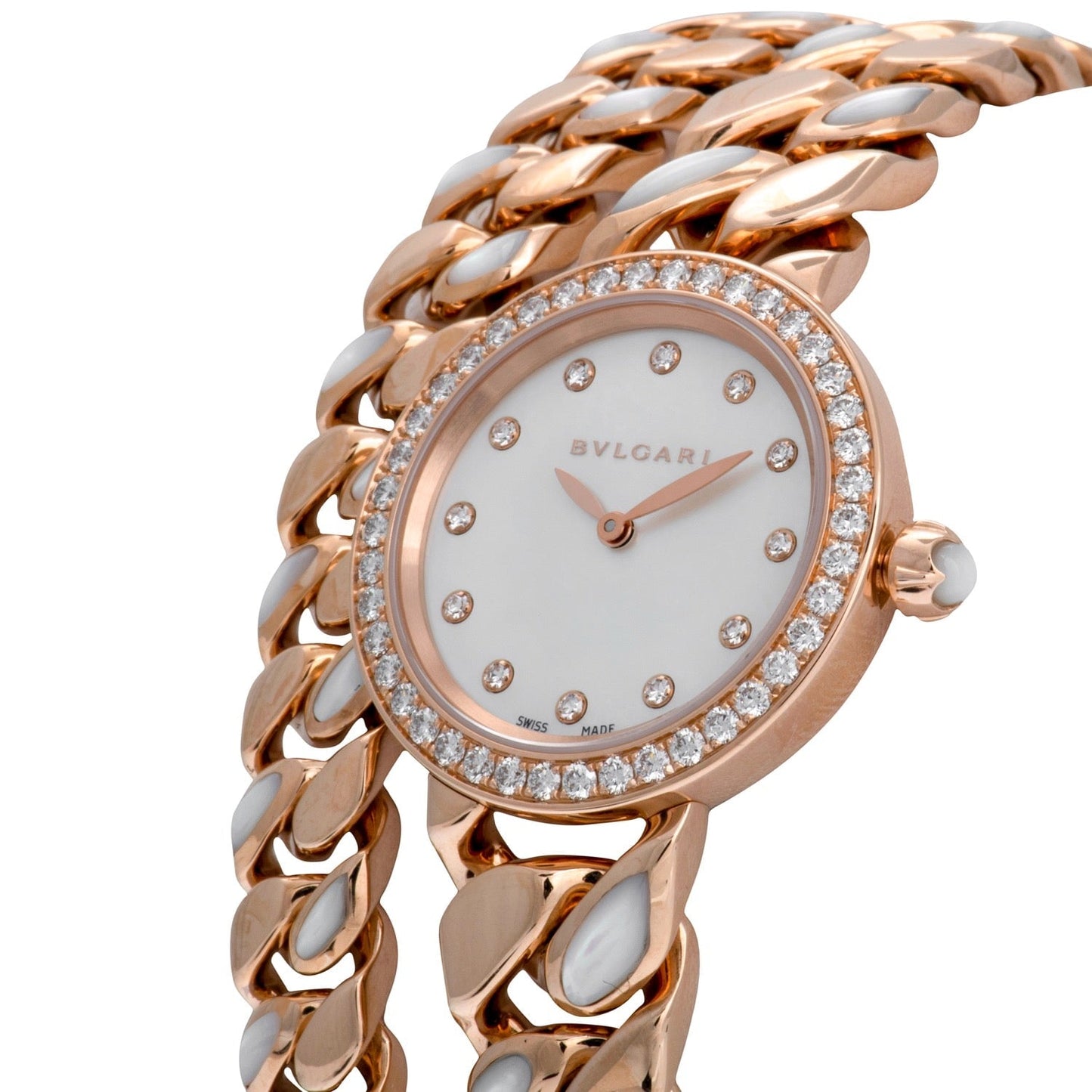 Bvlgari Catene 18 Carat Pink Gold Ladies' Watch 102171