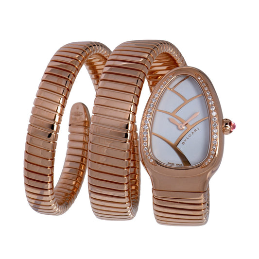 Bvlgari Serpenti Tubogas Rose Gold 35mm Ladies' Watch 102450