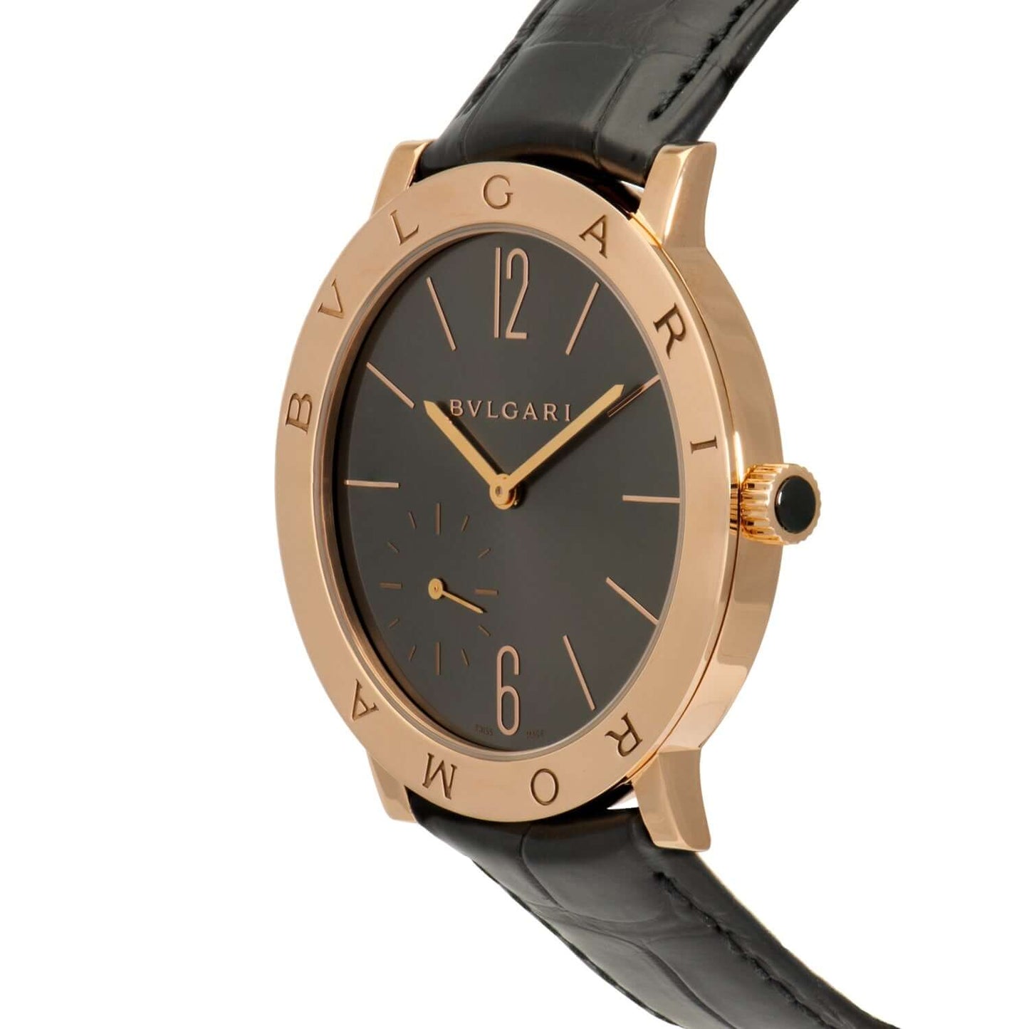 Bvlgari Bvlgari Roma Watch 41mm Rose Gold Case With Anthracite Dial 102505