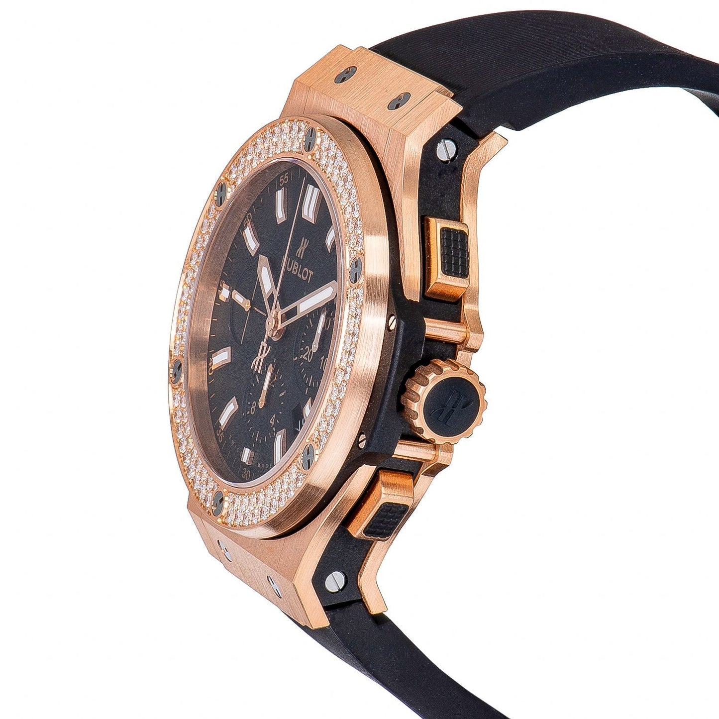 Hublot Big Bang Chronograph Diamond Bezel 44mm Men's Watch 301.PX.1180.RX.1104