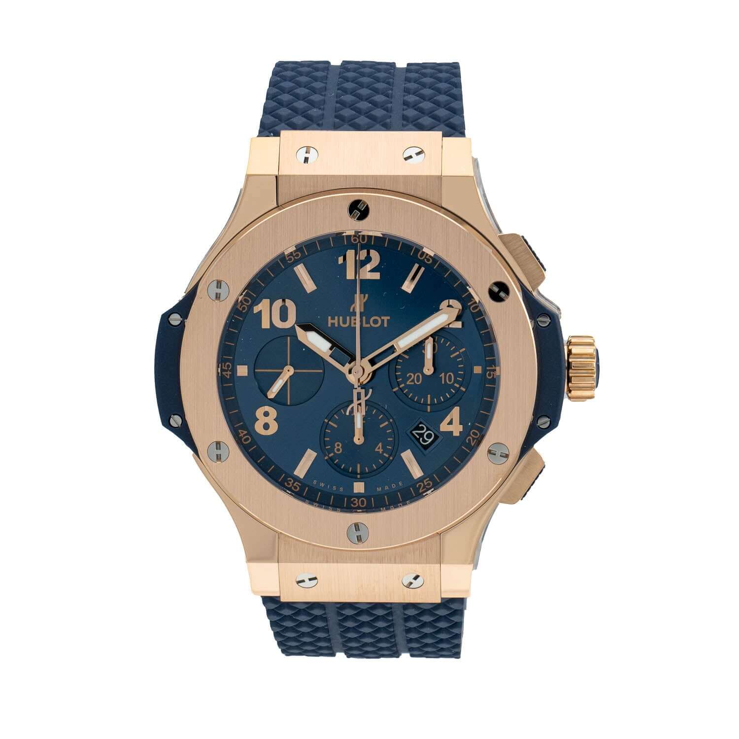 Hublot Big Bang Original Gold Blue Watch