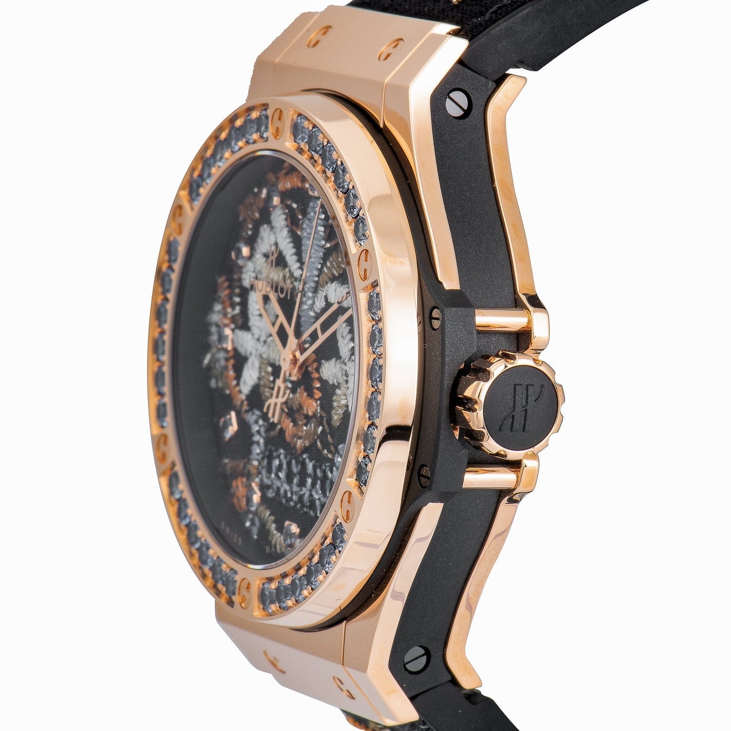 Hublot Big Bang Broderie Sugar Skull Gold Watch 343.PS.6599.NR.1201