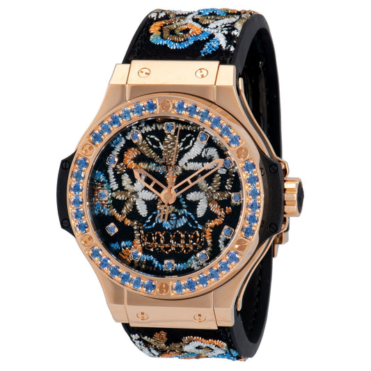 Hublot Big Bang Broderie Sugar Skull Gold Watch 343.PS.6599.NR.1201