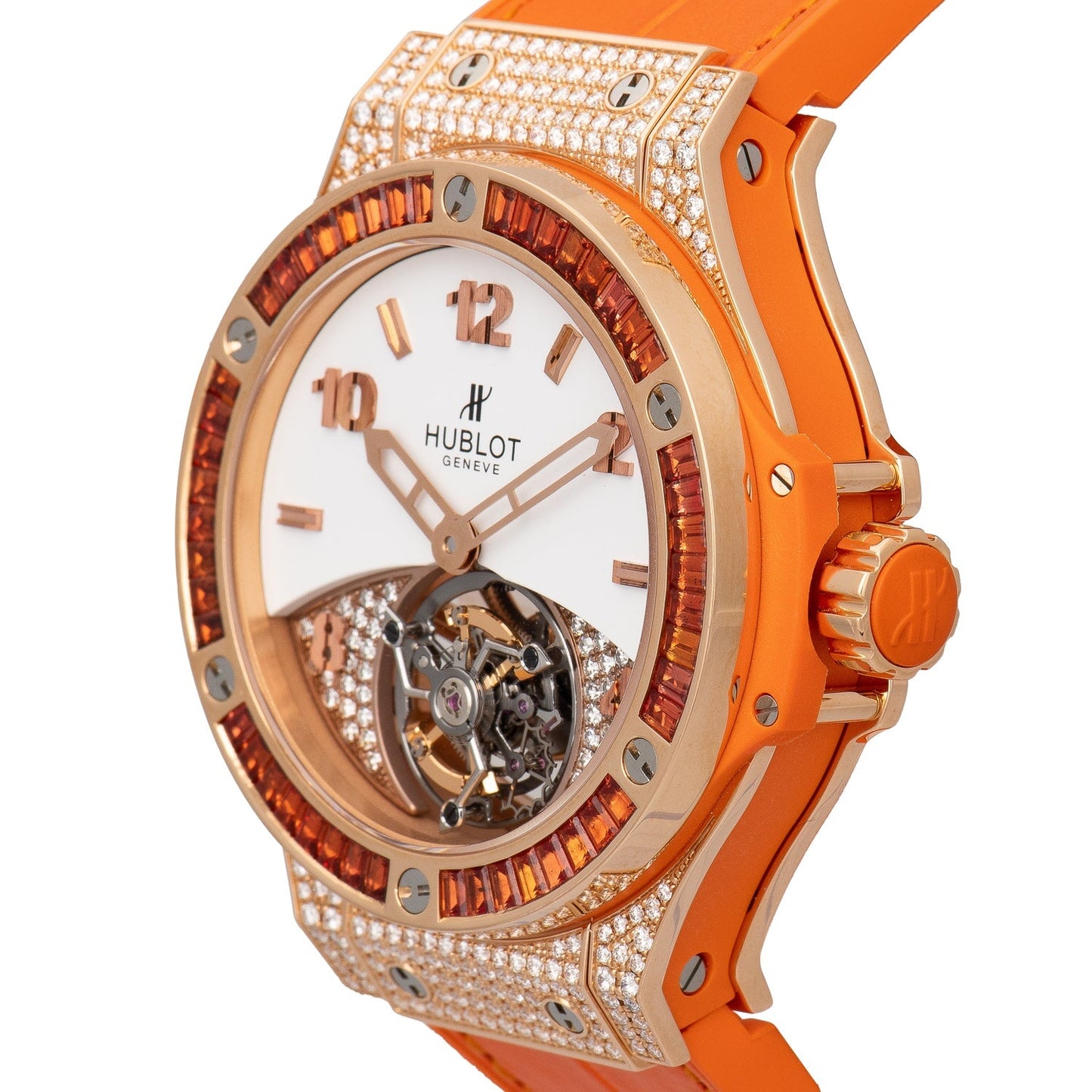 Hublot Big Bang Tutti Frutti Tourbillon 41mm Ladies' Watch 345.PO.2010.LR.0906