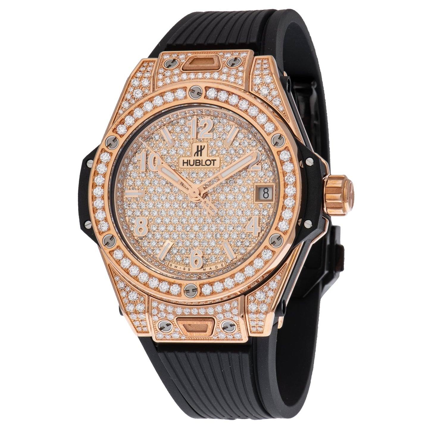 Hublot Big Bang One Click Diamond Dial 39mm Ladies' Watch 465.OX.9010.RX.1604