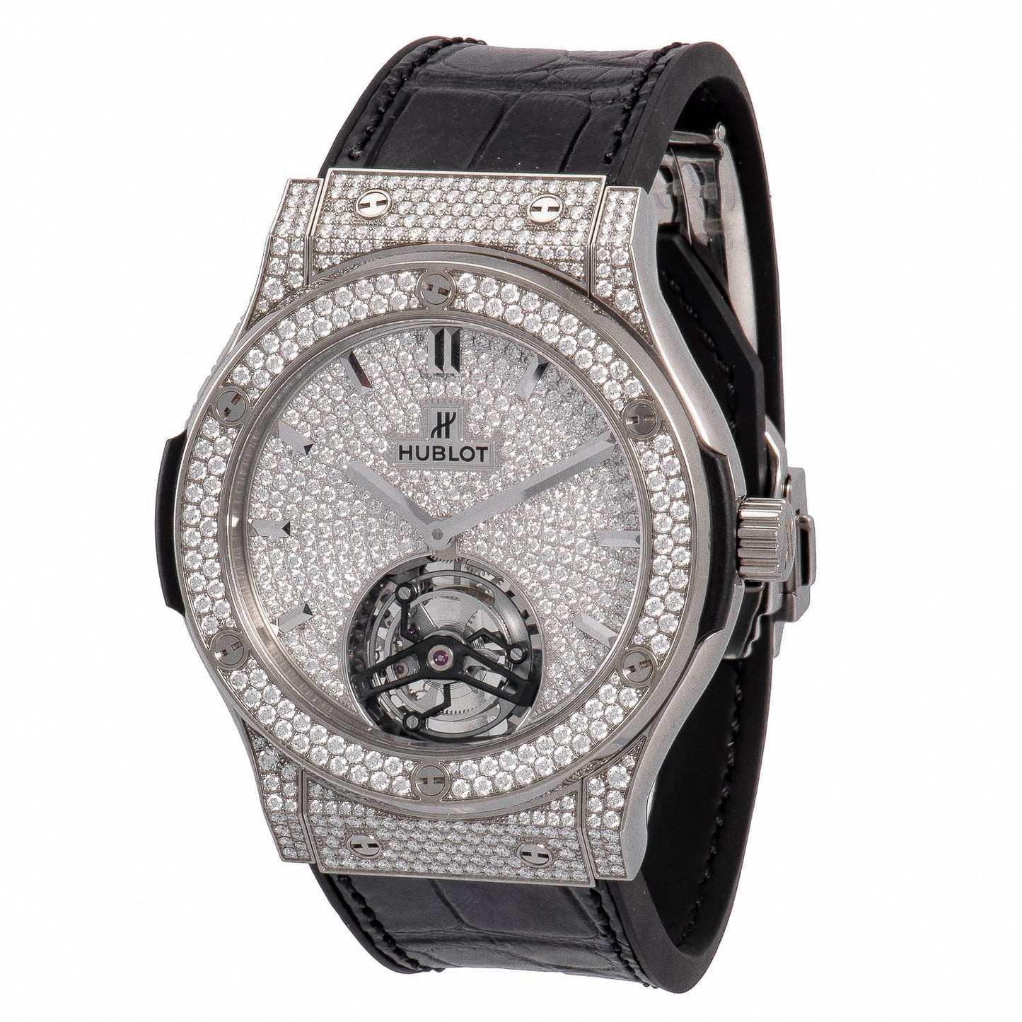 Hublot Classic Fusion Tourbillon 45mm Men's Watch 505.NX.9010.LR.1704