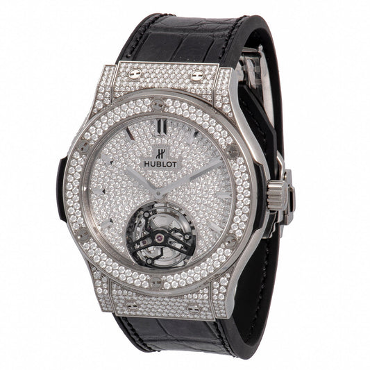Hublot Classic Fusion Tourbillon 45mm Men's Watch 505.NX.9010.LR.1704