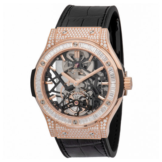Hublot Classic Fusion Tourbillon 45mm Men's Watch 505.OX.0180.LR.0904