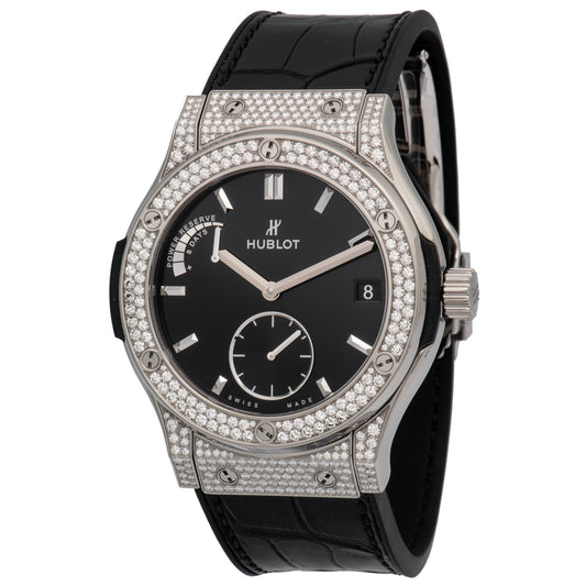 Hublot Classic Fusion Power Reserve 45mm Men's Watch 516.NX.1470.LR.1704