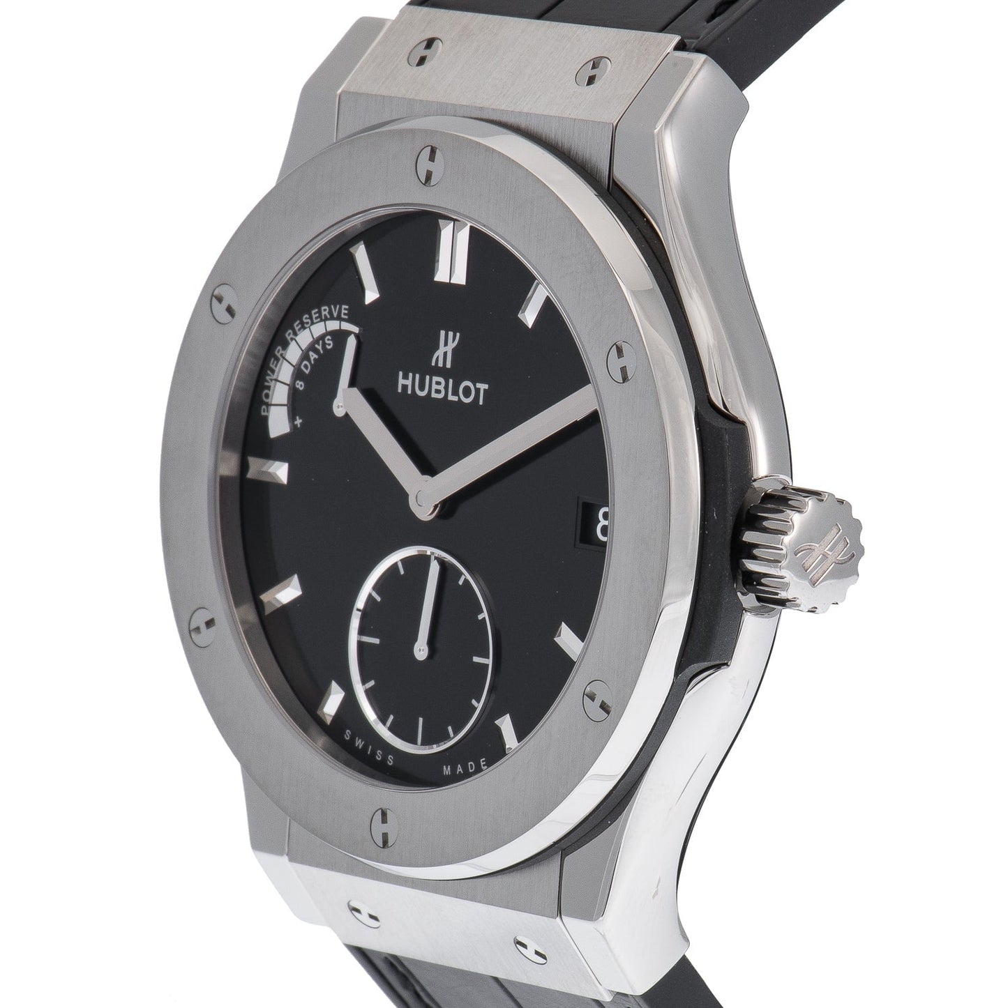 Hublot Classic Fusion Power Reserve 8 Days 45mm Mens Watch 516.NX.1470.LR