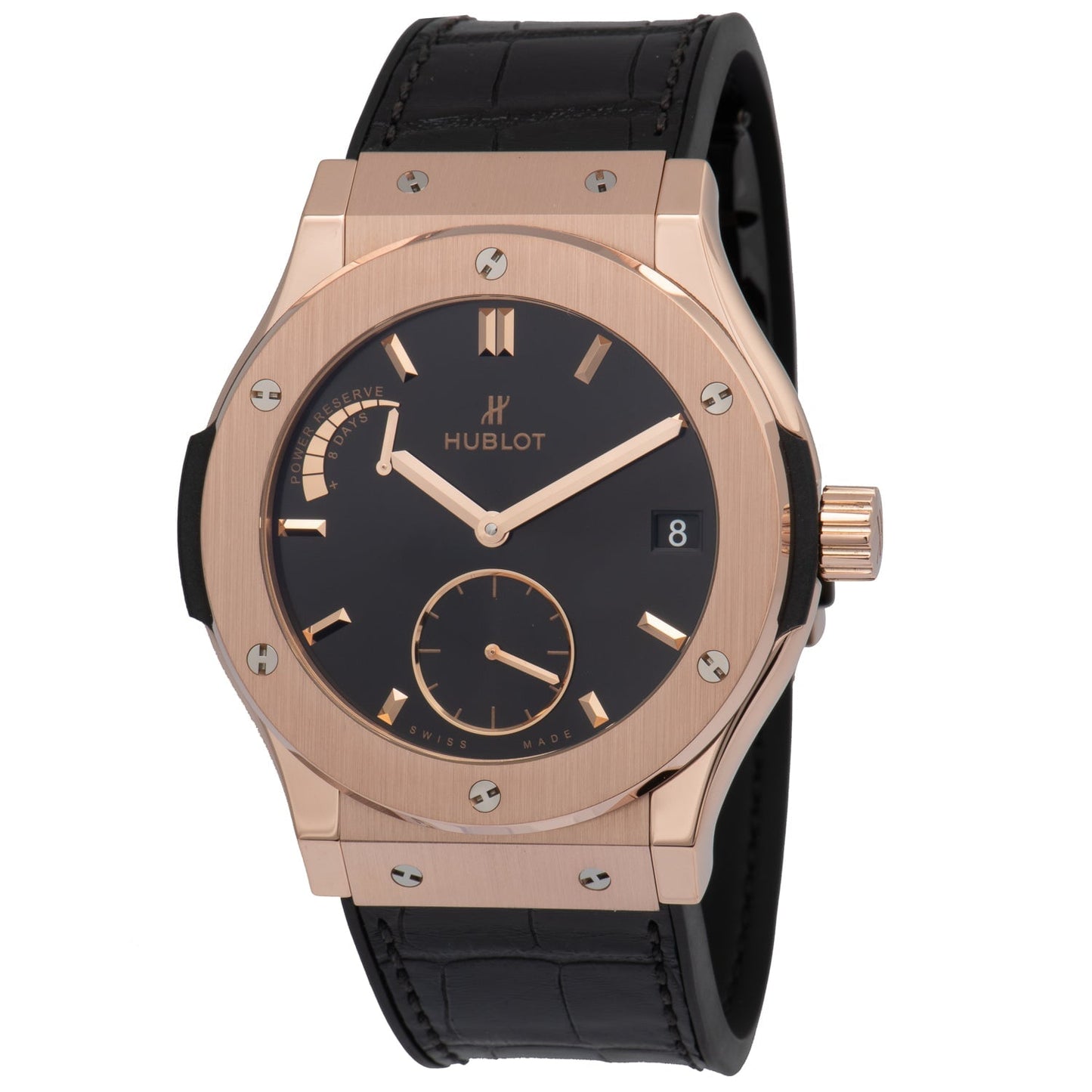 Hublot Classic Fusion Power Reserve 45mm Mens Watch 516.OX.1480.LR