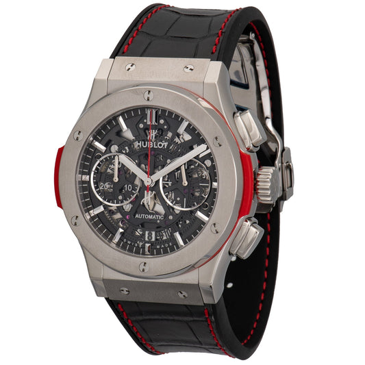 Hublot Classic Fusion Aerofusion Skeleton Dial Automatic Men's Limited Edition Watch 525.NX.0147.LR.PLP15