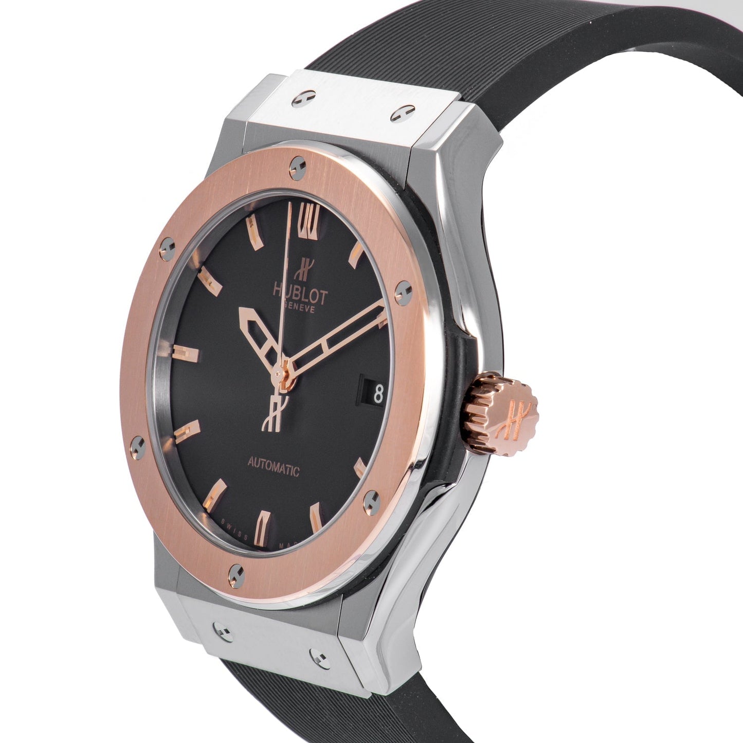 Hublot Classic Fusion Zirconium Automatic Black Dial Men's Watch 542.NO.1180.RX
