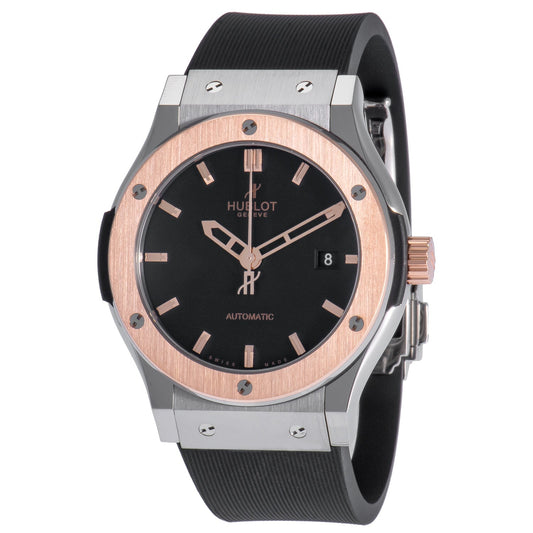 Hublot Classic Fusion Zirconium Automatic Black Dial Men's Watch 542.NO.1180.RX