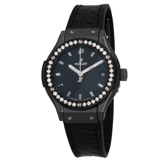 Hublot Classic Fusion Quartz 33mm Ladies' Watch 581.CM.1171.LR.1104