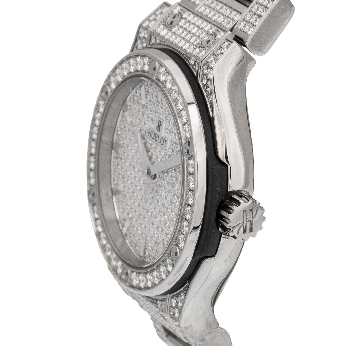 Hublot Classic Fusion Quartz 33mm Ladies' Watch 581.NX.9010.NX.3704
