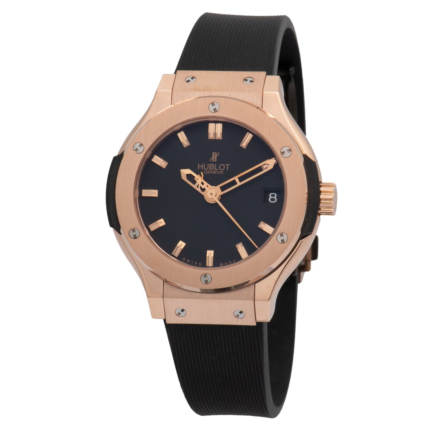 Hublot Classic Fusion Quartz Gold 33mm Ladies' Watch 581.OX.1180.RX