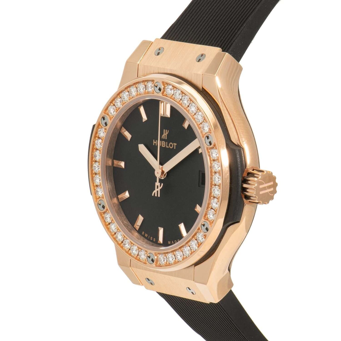 Hublot Classic Fusion Quartz 33mm Ladies Watch 581.OX.1181.RX.1104