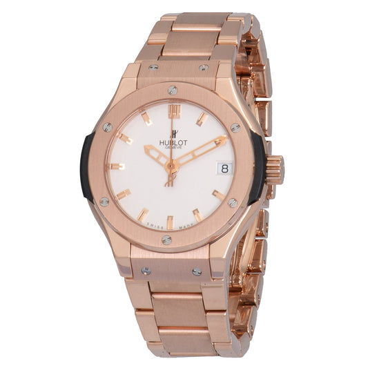 Hublot Classic Fusion Quartz Gold 33mm Ladies' Watch 581.OX.2610.OX