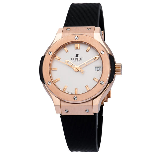 Hublot Classic Fusion Quartz Gold 33mm Ladies' Watch 581.OX.2610.RX