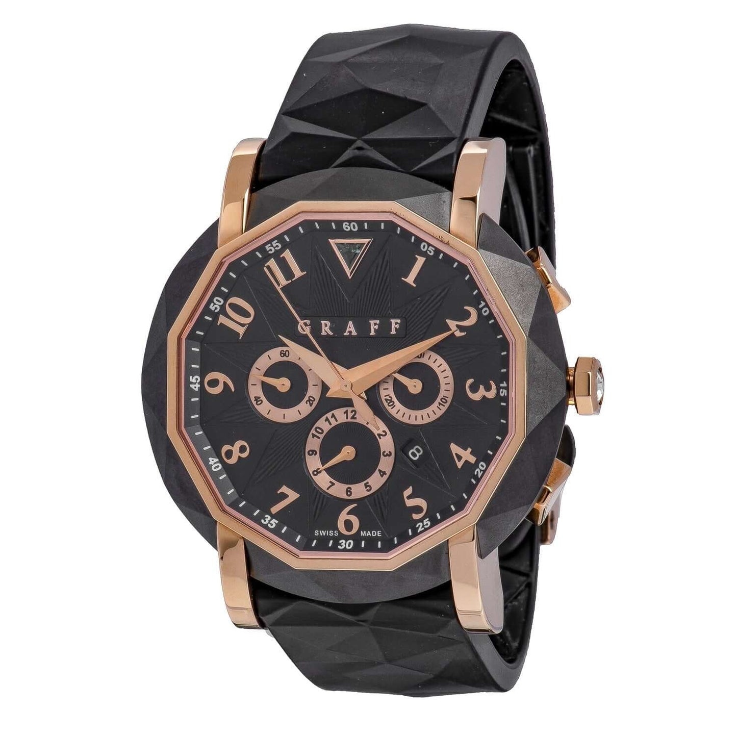 Graff Chronograph Automatic Men's Watch CG42DLCPGB