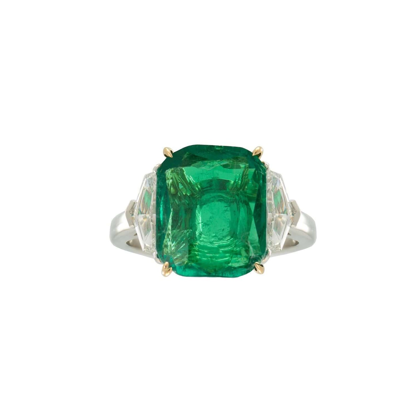 Bayco Emerald and Diamond Ring AMG1250R