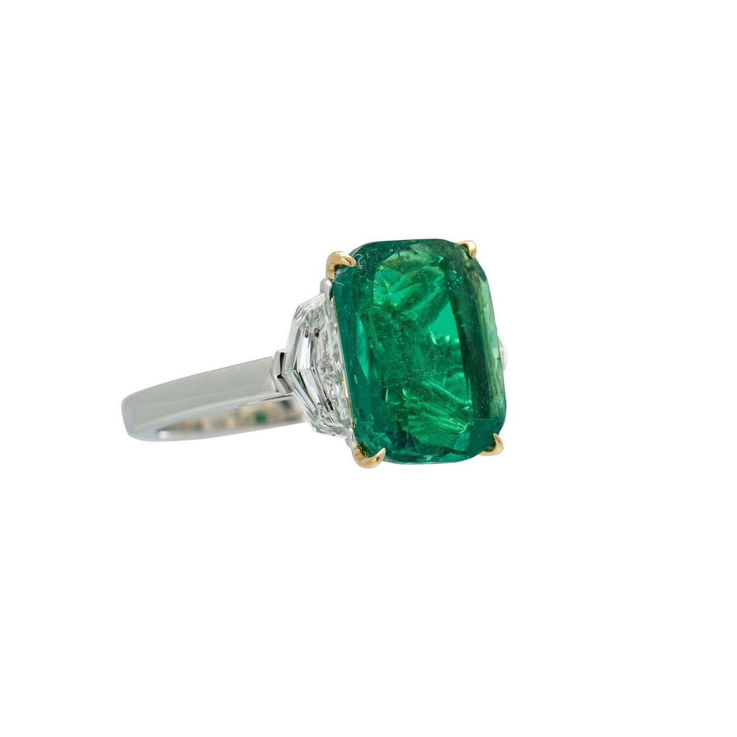 Bayco Emerald and Diamond Ring AMG1250R