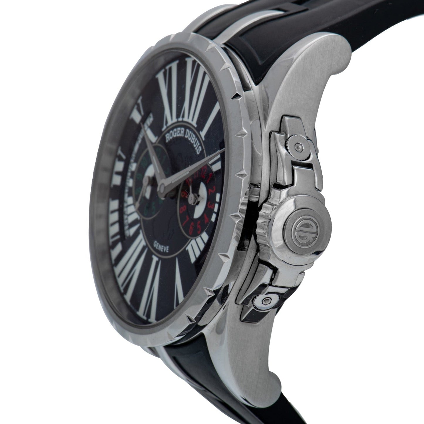 Roger Dubuis Excalibur Triple Time Zone World Time Watch EX45.1448.9.3.7ATT.2