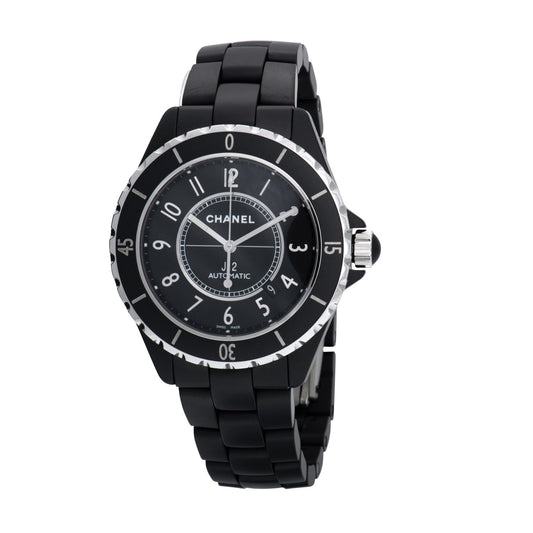 Chanel J12 Matte Black Ceramic Automatic Watch H3131