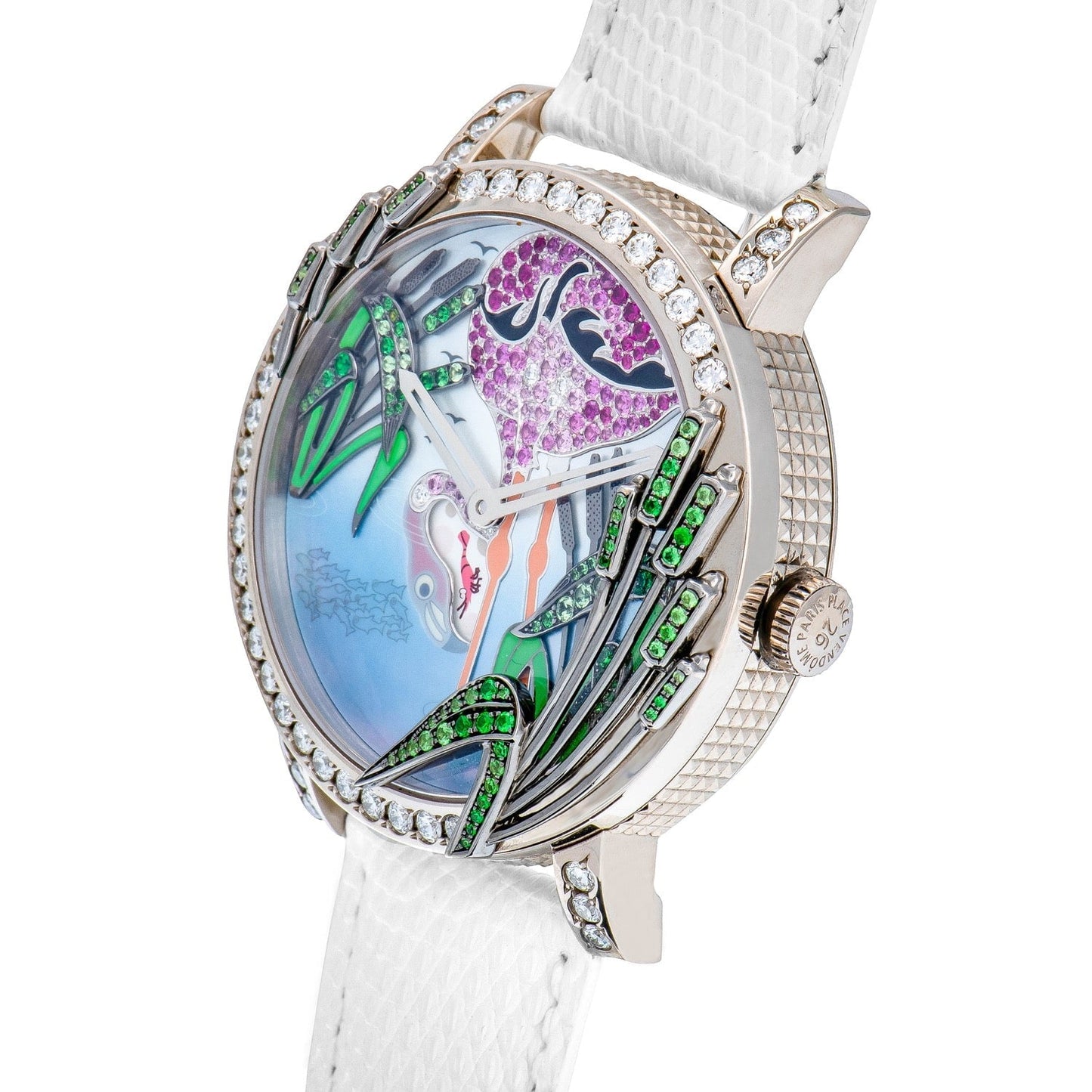 Boucheron Crazy Jungle Flamingo Watch WA010225