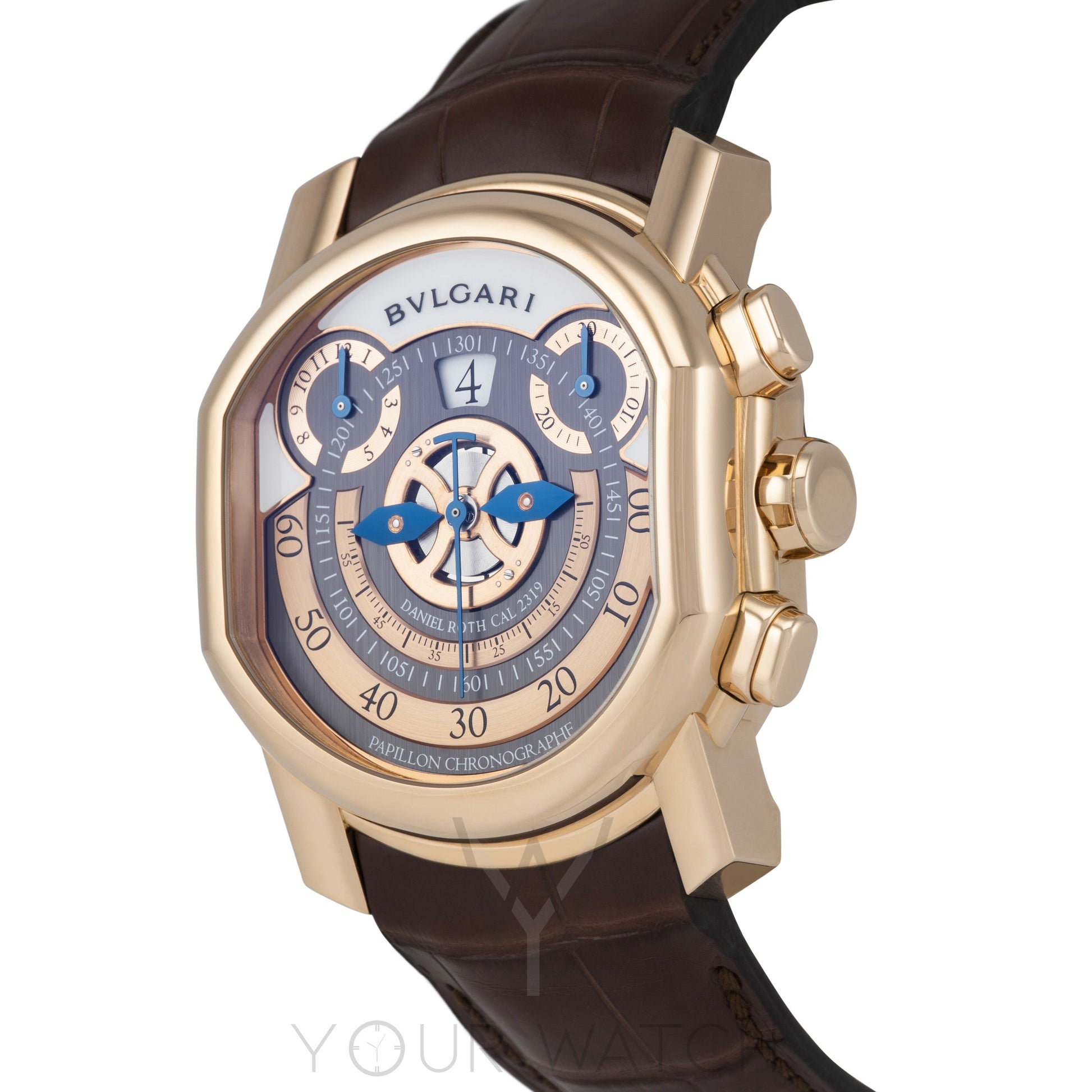 Bvlgari Daniel Roth Papillon Voyageur GMT Jumping Hours 101850
