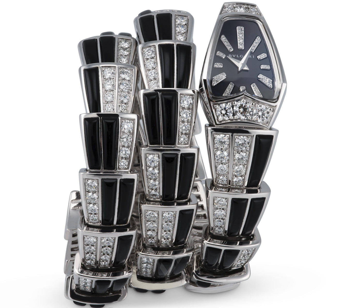 Bvlgari Serpenti Jewellery Sapphire Crystal Dial Ladies Watch 102112