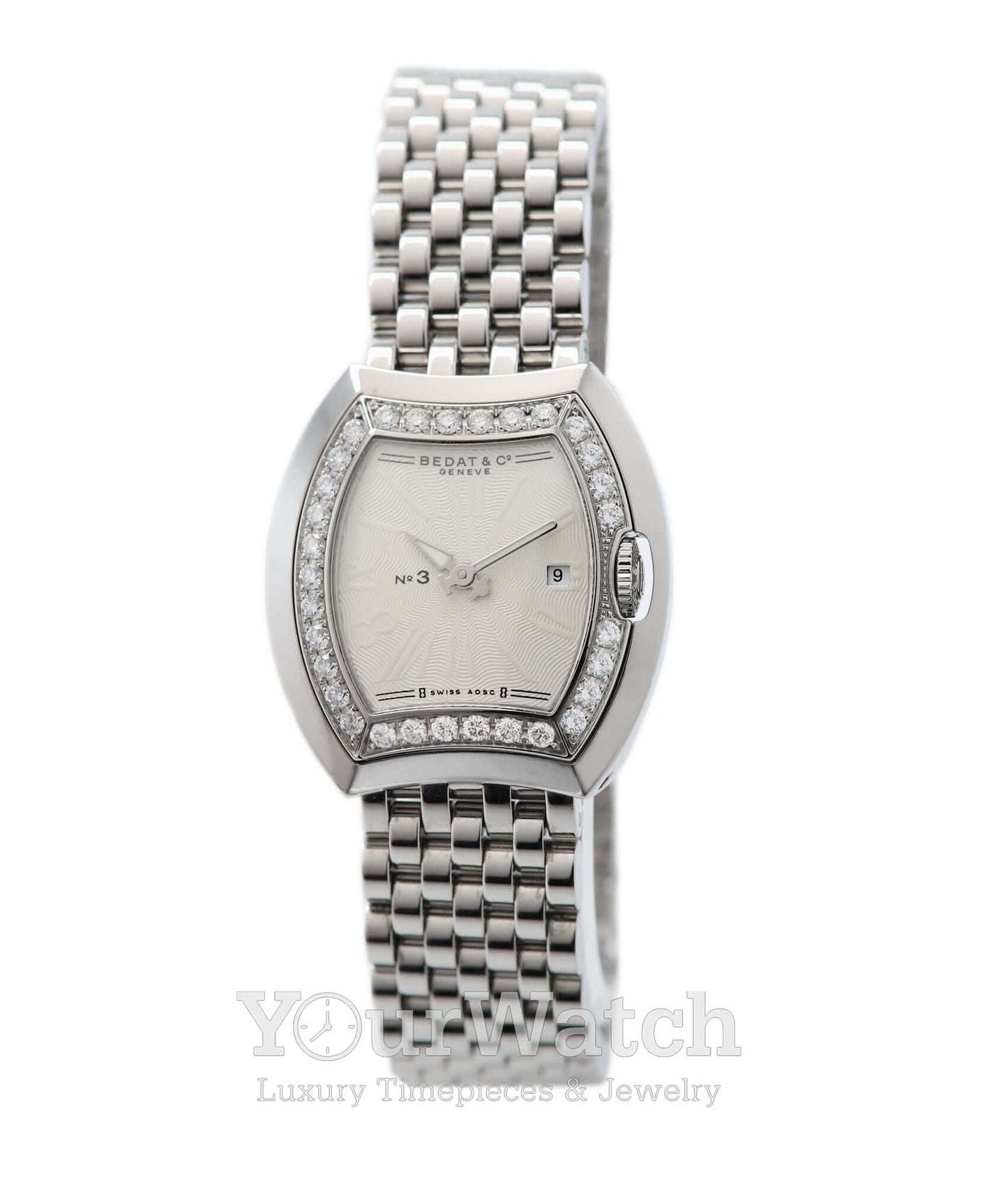 Bedat No. 3 Quartz Diamond Ladies Watch 334.031.100