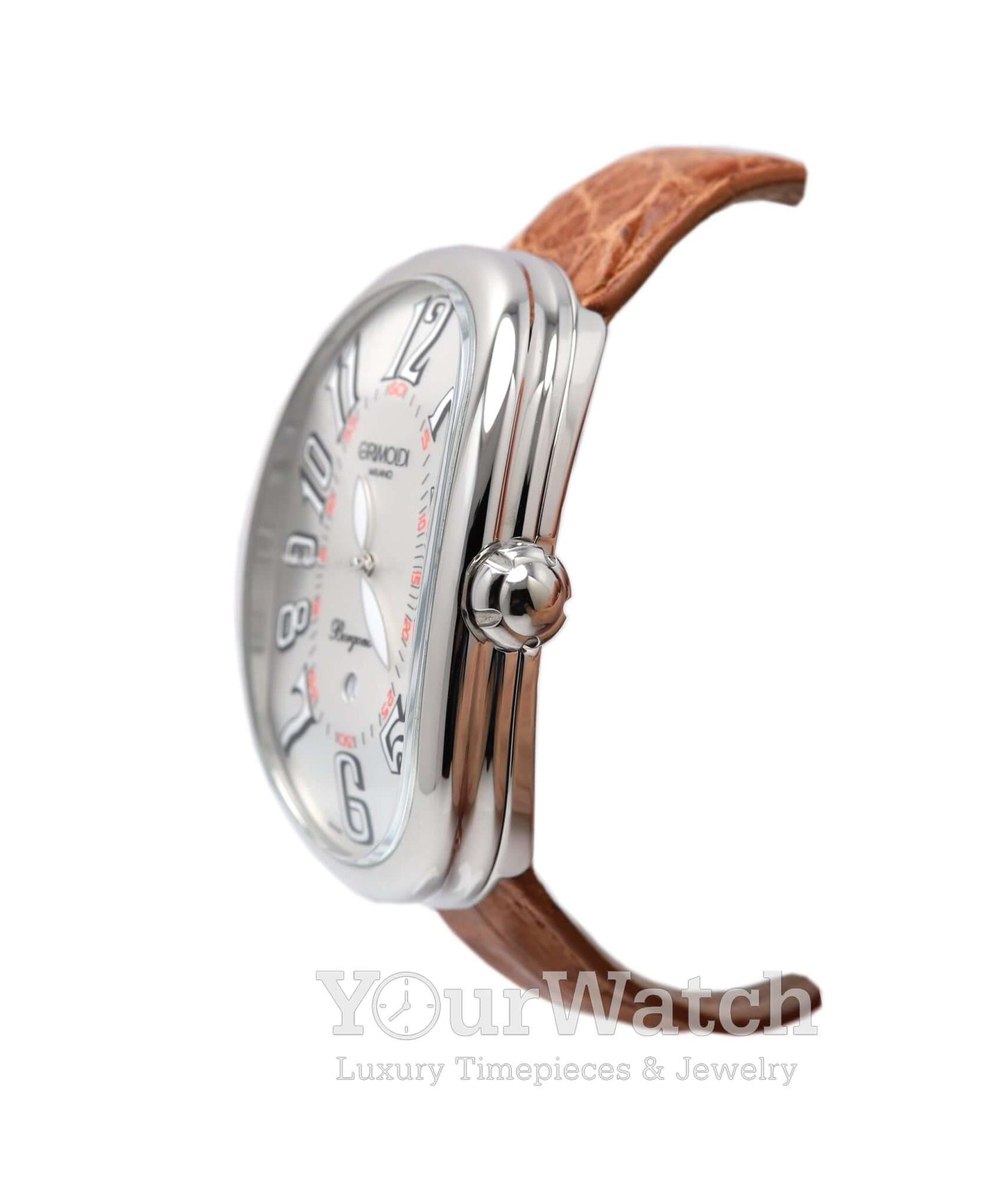 Grimoldi Milano Silver Borgonovo Automatic Ladies Wristwatch 3072