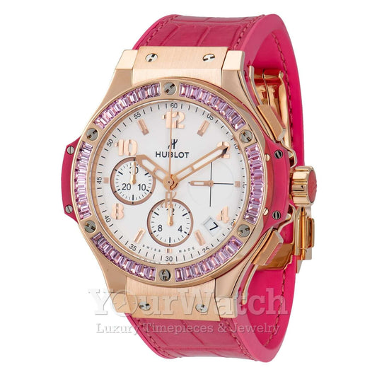 Hublot Big Bang Gold Tutti Frutti 41mm Ladies Watch 341.PP.2010.LR.1933