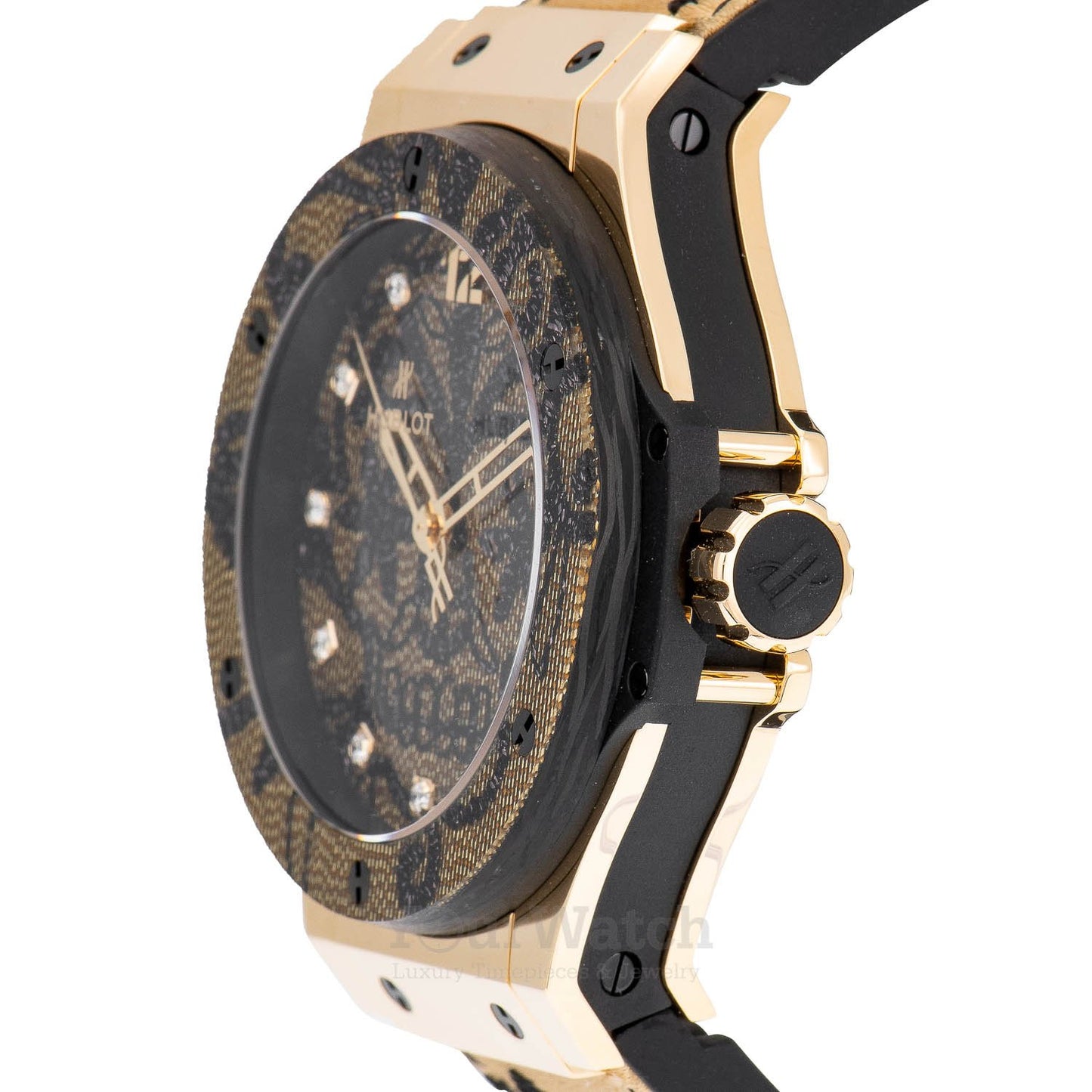 Hublot Big Bang Broderie Yellow Gold and Diamond Ladies' Watch 343.VX.6580.NR.BSK16