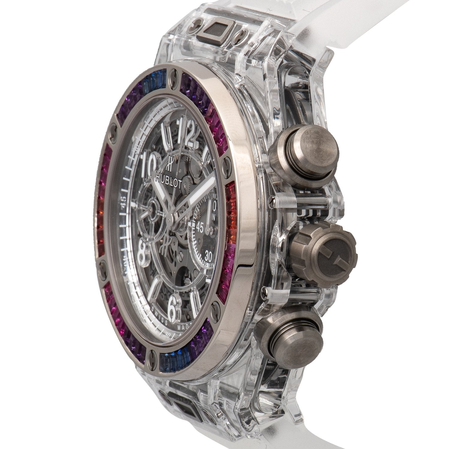 Hublot Big Band Unico Sapphire Galaxy 45mm Mens Watch 411.JX.4803.RT.4098