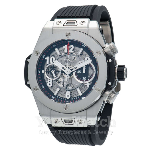 Hublot Big Bang Unico Titanium Automatic Skeletal Dial Men's Watch 411.NX.1170.RX