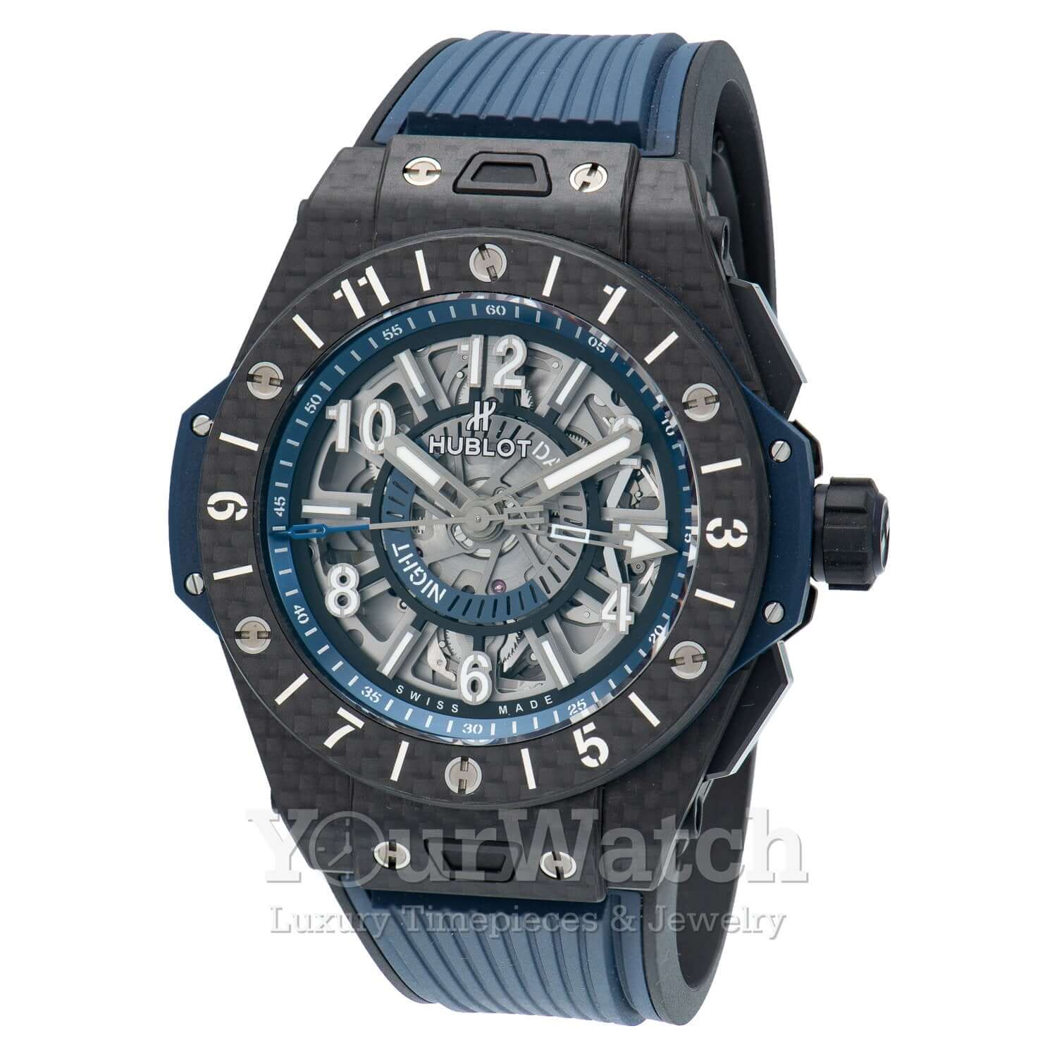 Hublot Big Bang Unico GMT Automatic Skeleton Dial Men's Watch 471.QX.7127.RX