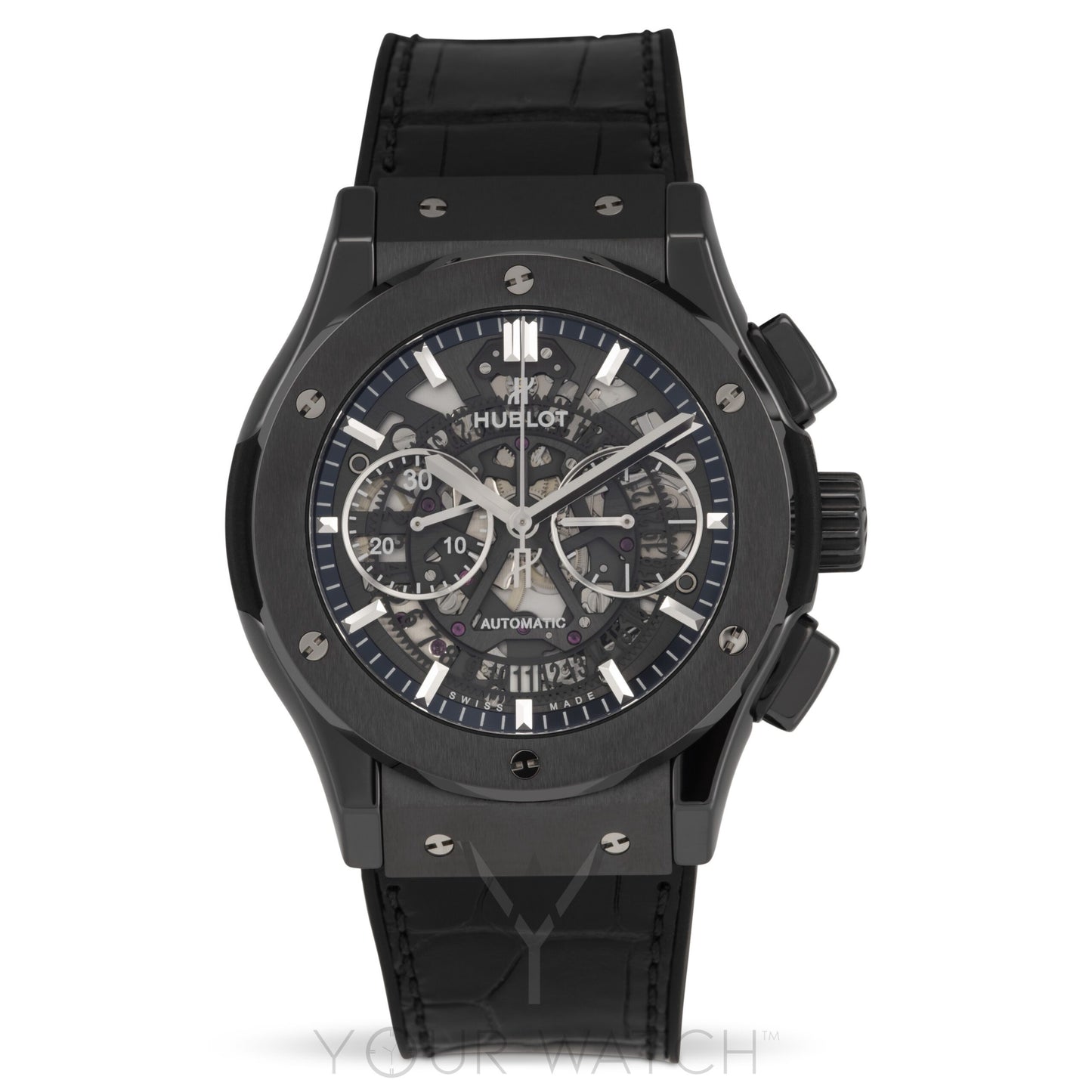 Hublot Classic Fusion Skeleton Dial Automatic Mens Watch 525.CM.0170.LR