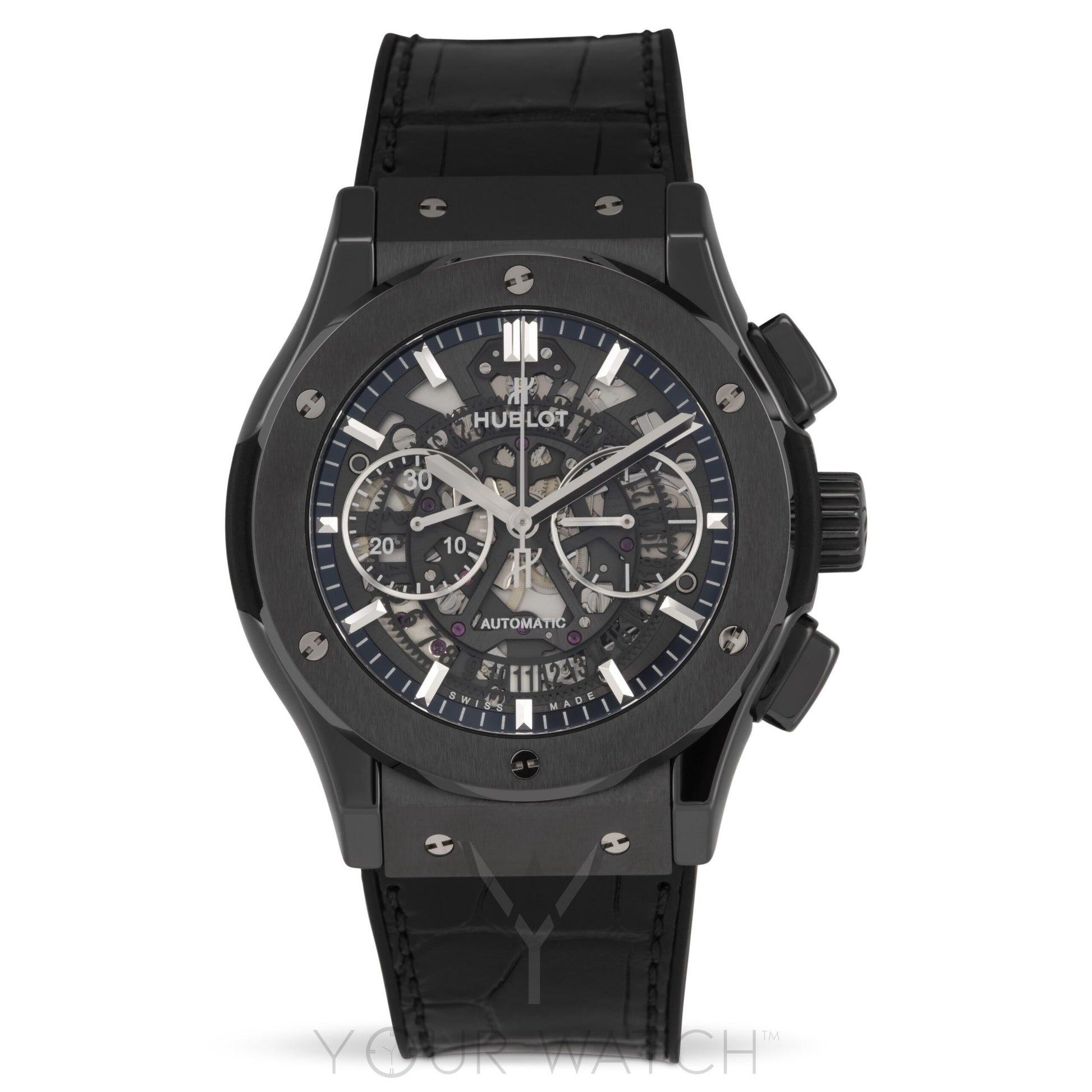 Hublot Classic Fusion Skeleton Dial Automatic Mens Watch 525.CM.0170.LR
