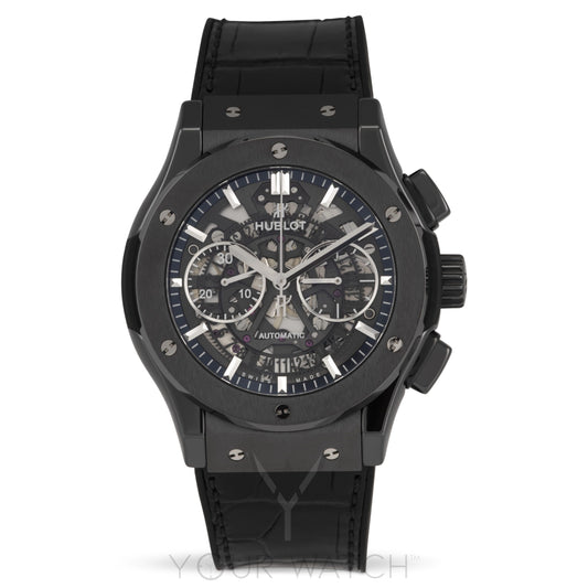 Hublot Classic Fusion Skeleton Dial Automatic Mens Watch 525.CM.0170.LR
