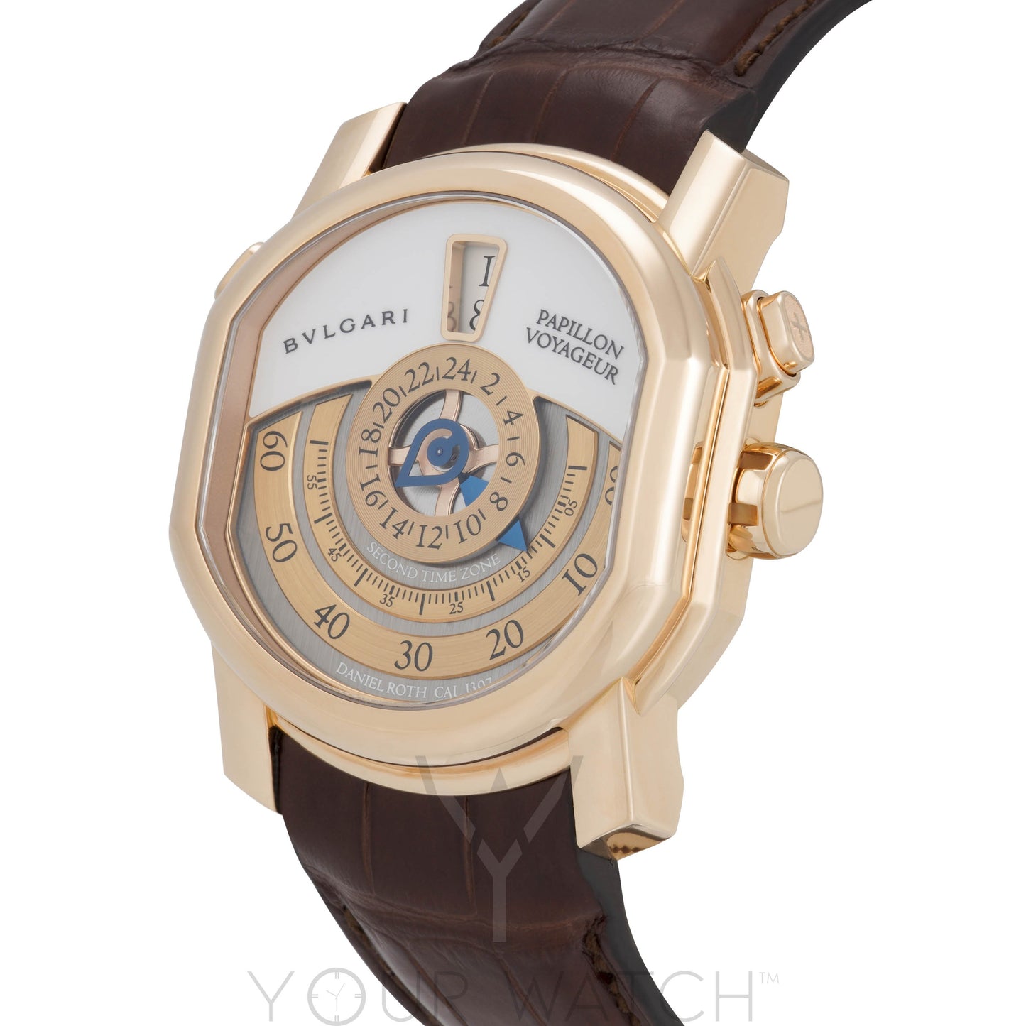 Bvlgari Daniel Roth Papillon Voyageur GMT Jumping Hours 101835