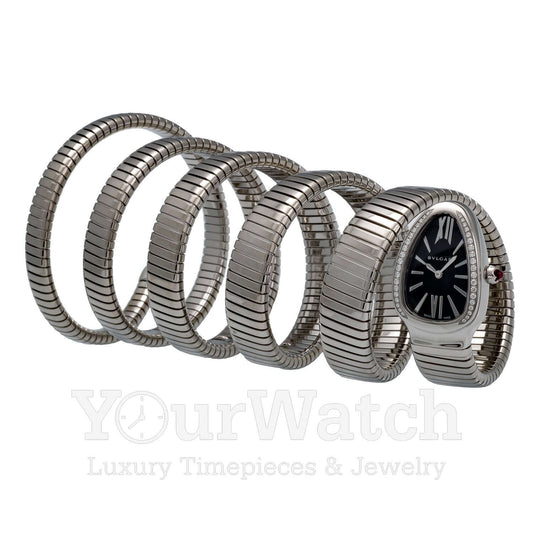 Bulgari Serpenti Tubogas Five Twirl Spiral 35mm Ladies Watch