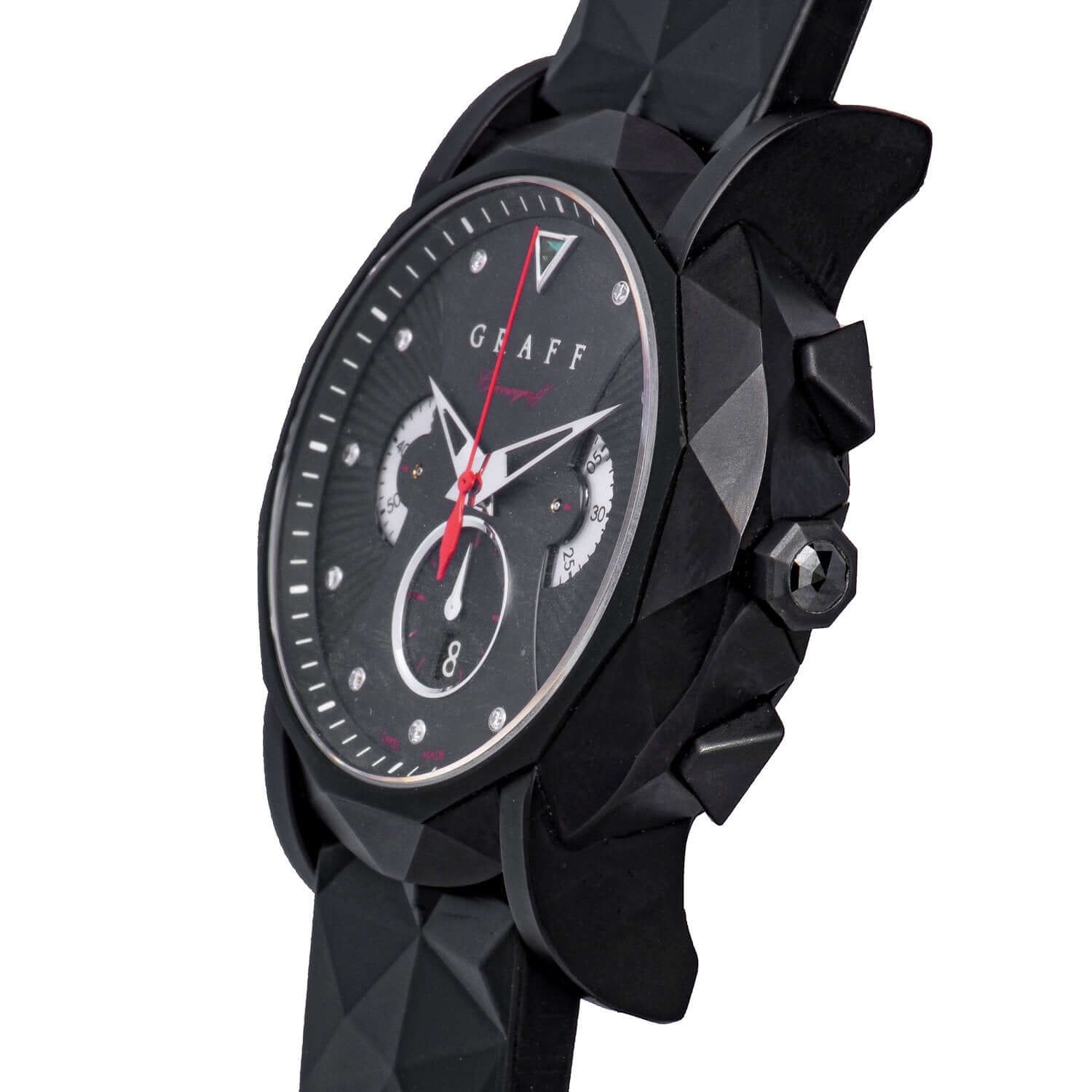 Graff Chronograph Automatic Mens Watch CG42DLCB