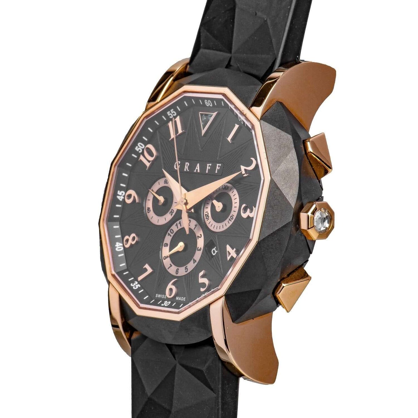 Graff Chronograph Automatic Men's Watch CG42DLCPGB