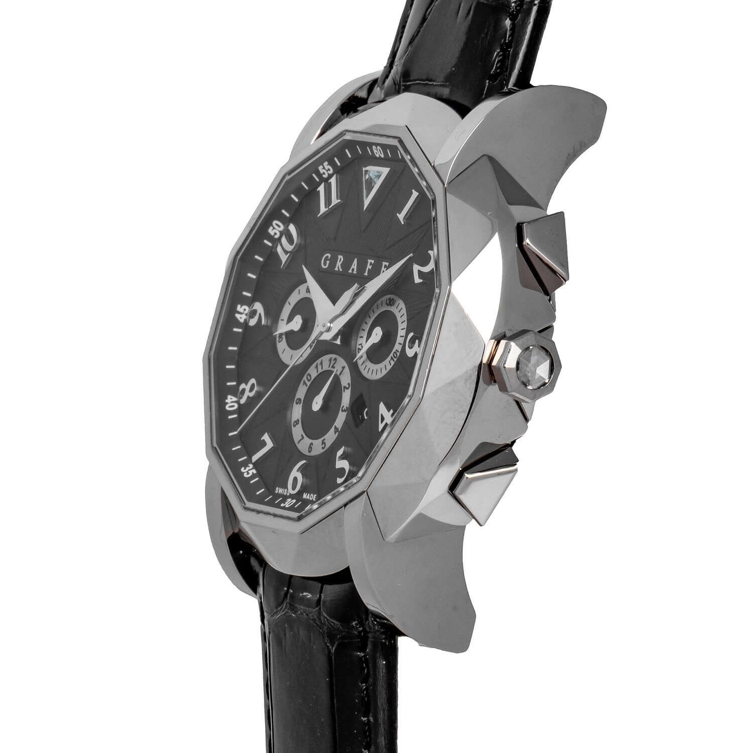 Graff Chronograph Automatic Mens Watch CG42WGB